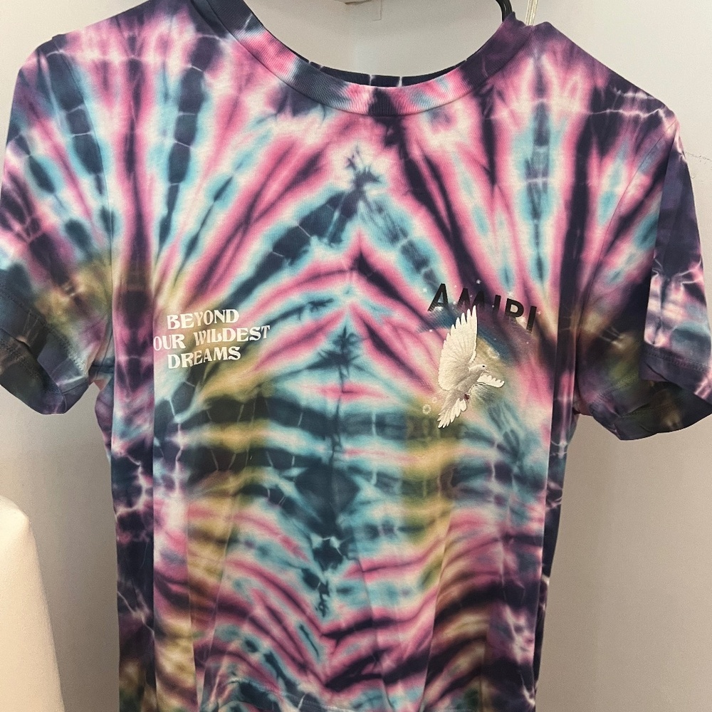 Amiri tie dye tshirt